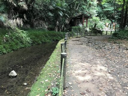 22-hina4-1 渓谷内の小道