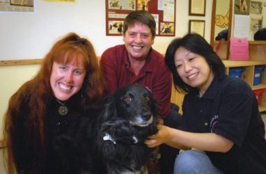 Sally、Tracey、Ashと一緒に